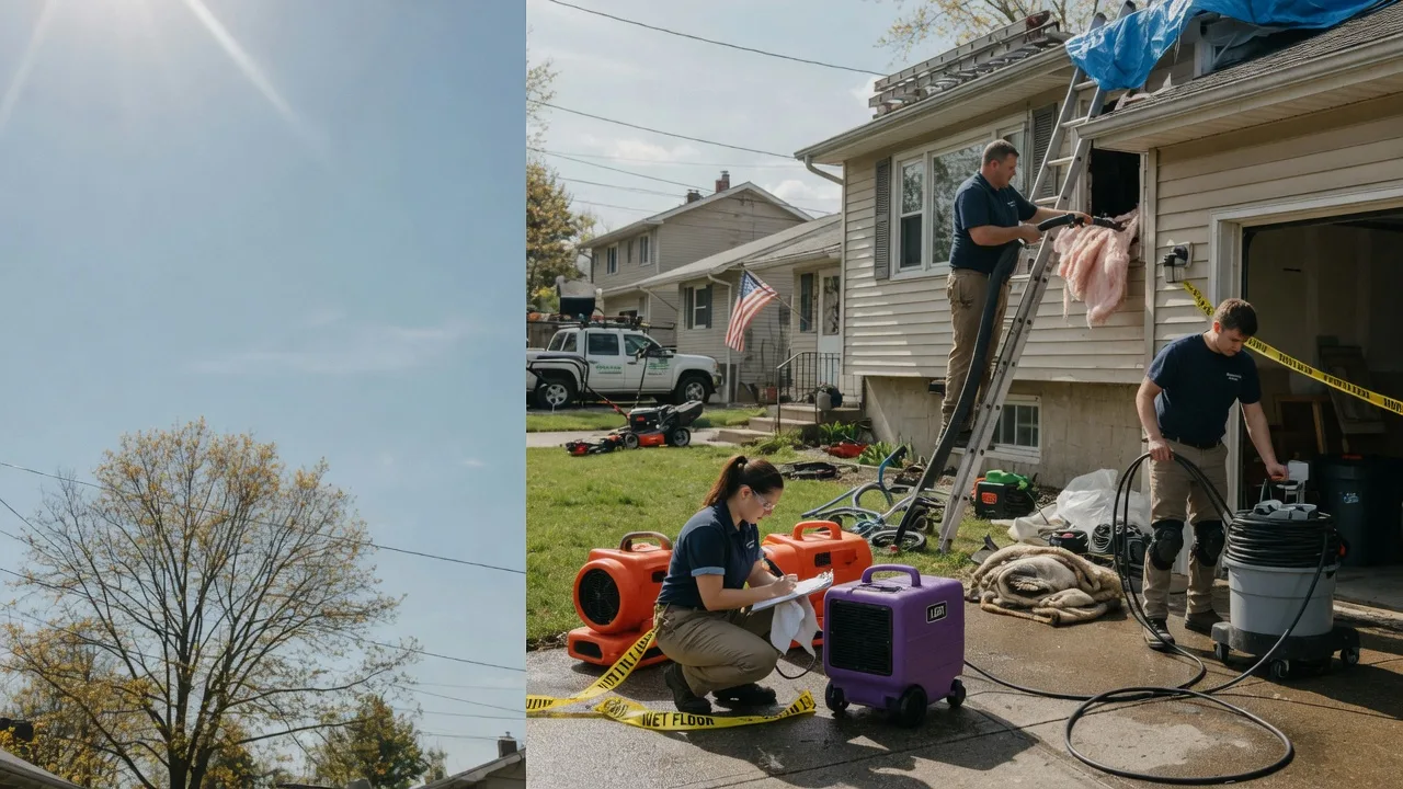 Emergency Water Removal in La Prairie, IL near me
